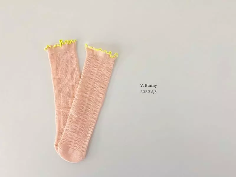 V Bunny - Korean Children Fashion - #childrensboutique - Necora Socks Set - 2
