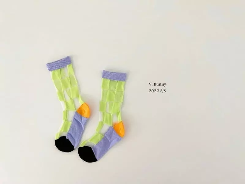 V Bunny - Korean Children Fashion - #childrensboutique - Tube Sock Set - 4