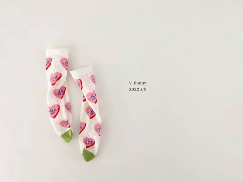 V Bunny - Korean Children Fashion - #discoveringself - Ppi Ppi Socks Set - 3