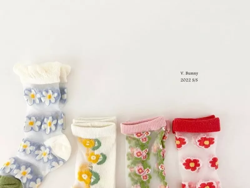 V Bunny - Korean Children Fashion - #discoveringself - Nia Socks Set - 7