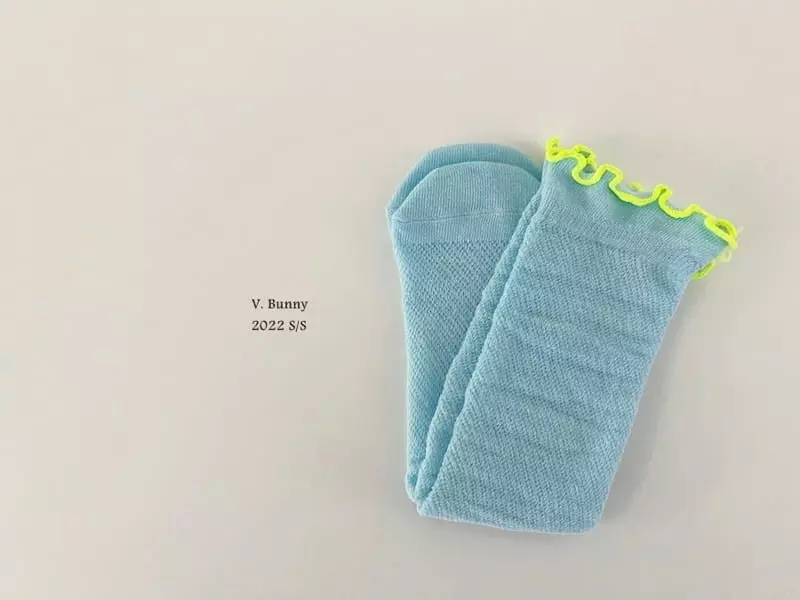 V Bunny - Korean Children Fashion - #fashionkids - Necora Socks Set - 5