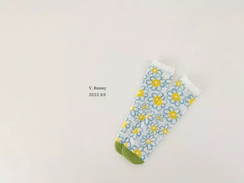 V Bunny - Korean Children Fashion - #discoveringself - Ppi Ppi Socks Set - 4