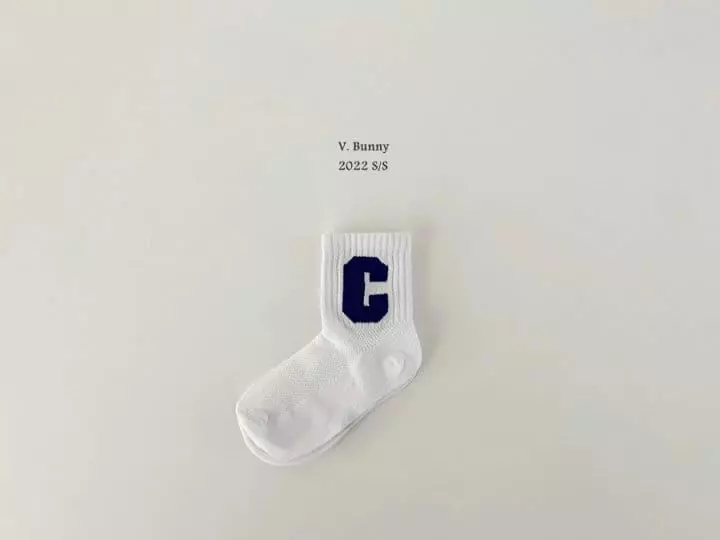 V Bunny - Korean Children Fashion - #magicofchildhood - CC Socks Set - 3