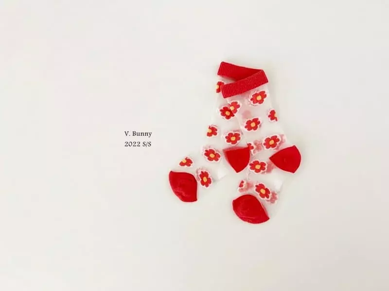 V Bunny - Korean Children Fashion - #minifashionista - Nia Socks Set