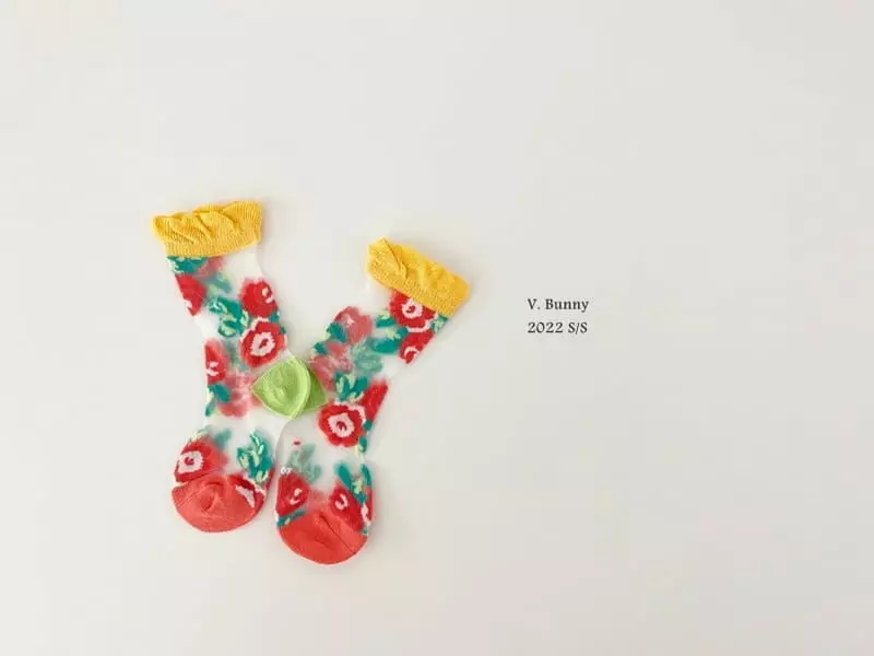 V Bunny - Korean Children Fashion - #prettylittlegirls - Mogle Socks Set - 3