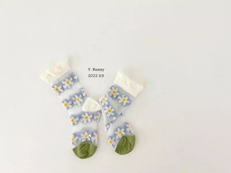V Bunny - Korean Children Fashion - #prettylittlegirls - Nia Socks Set - 2