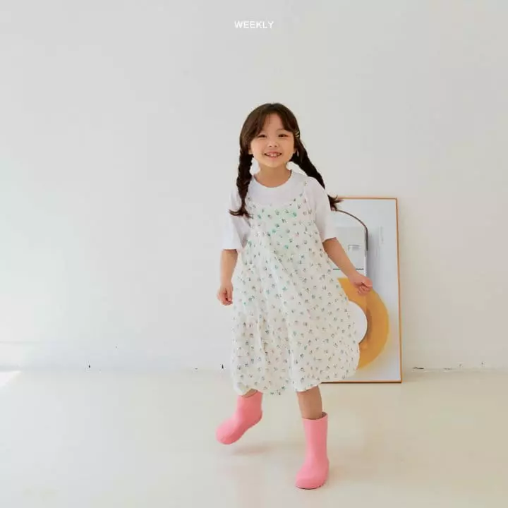 Weekly - Korean Children Fashion - #Kfashion4kids - Shasha String One-piece - 5