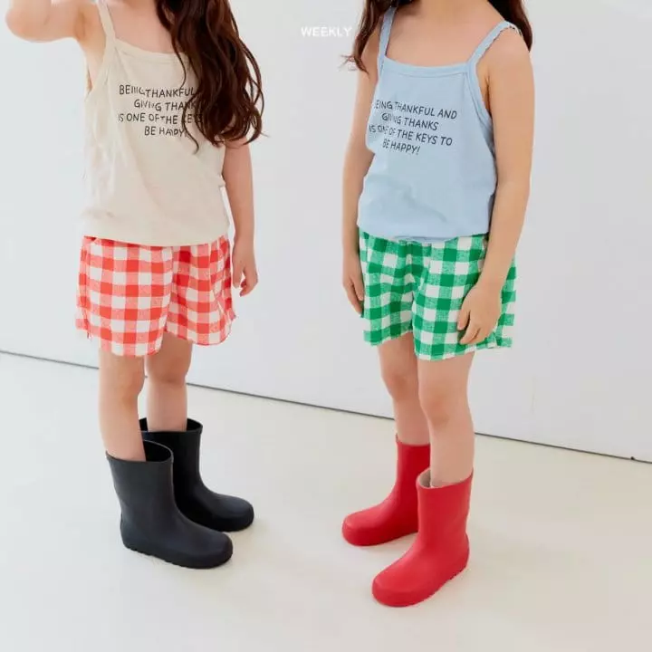 Weekly - Korean Children Fashion - #childofig - Check Check Pants - 6