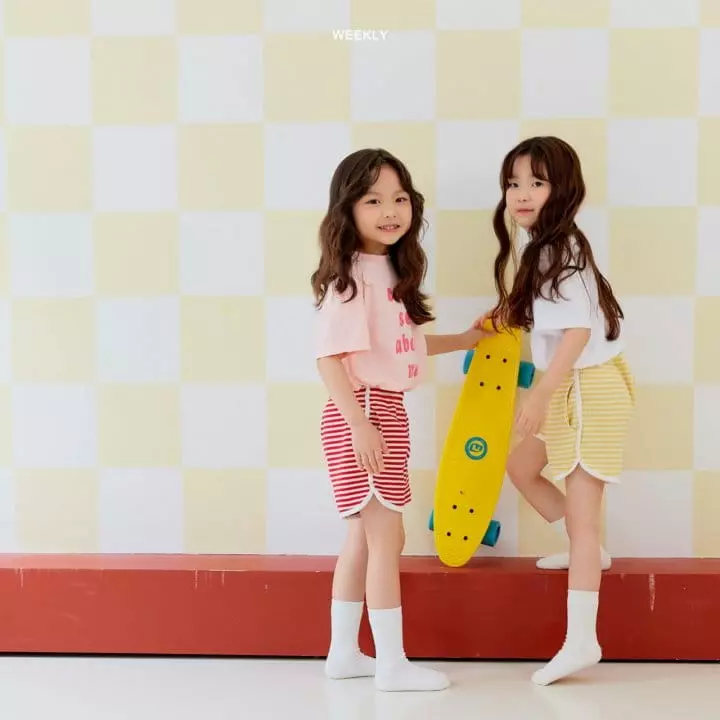 Weekly - Korean Children Fashion - #childofig - Candy Waffle Shorts - 5