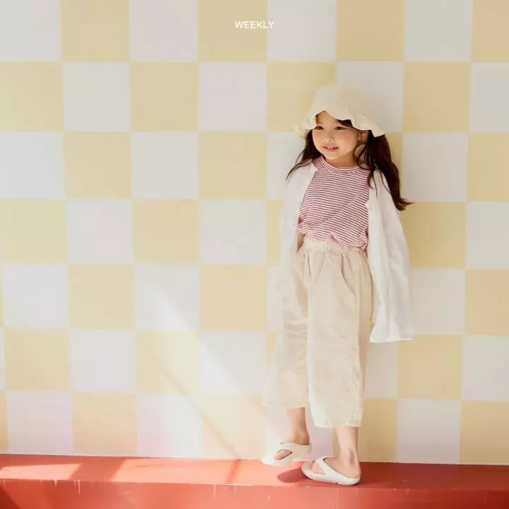 Weekly - Korean Children Fashion - #childofig - Coz Wide Pants - 3