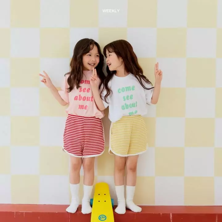 Weekly - Korean Children Fashion - #childrensboutique - Candy Waffle Shorts - 6