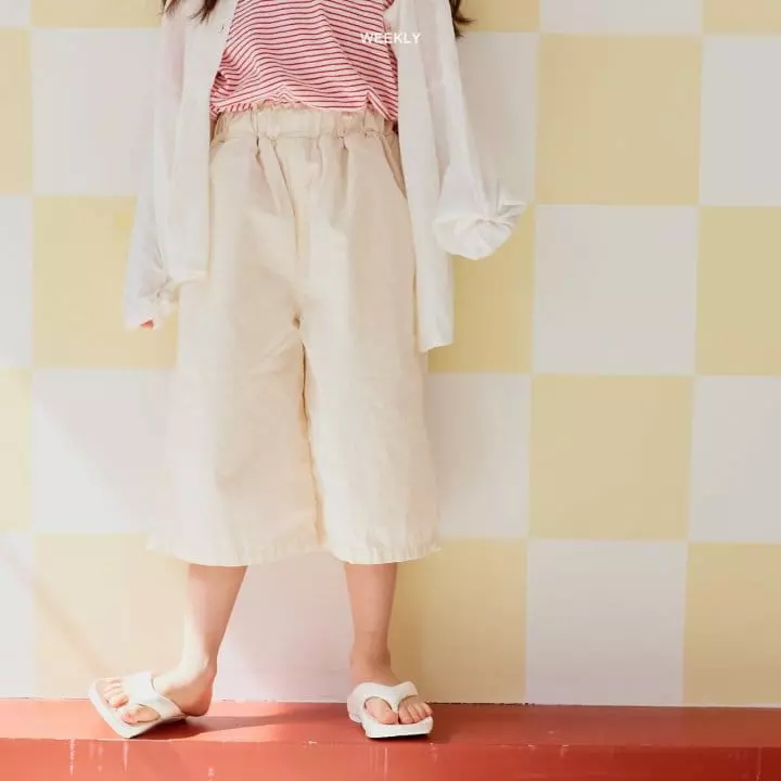 Weekly - Korean Children Fashion - #childofig - Coz Wide Pants - 4