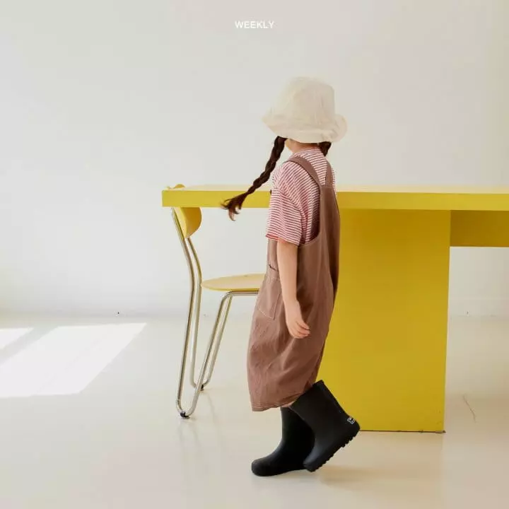 Weekly - Korean Children Fashion - #designkidswear - Ban Ban Linen Overalss - 12