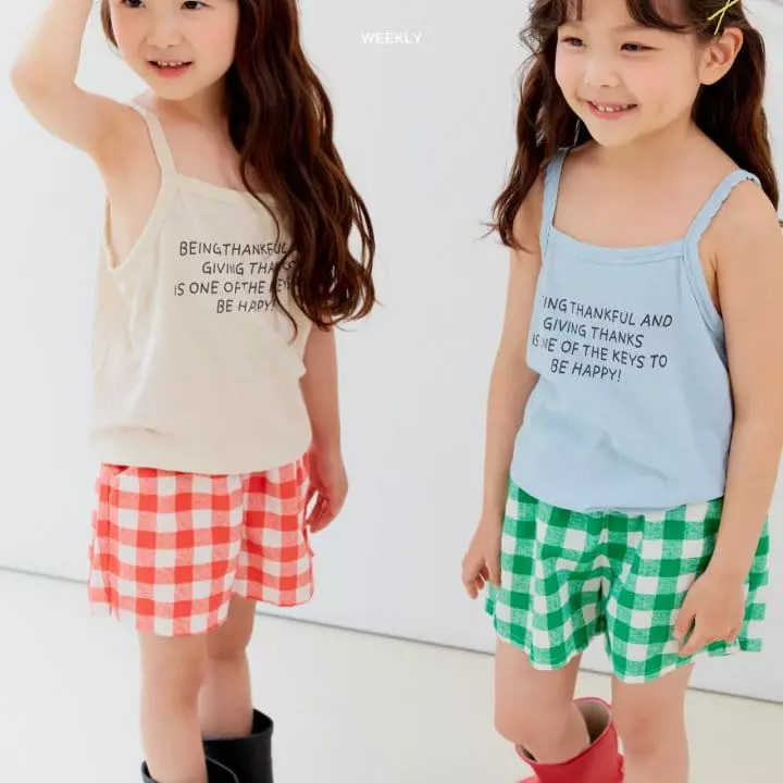 Weekly - Korean Children Fashion - #fashionkids - Check Check Pants - 11