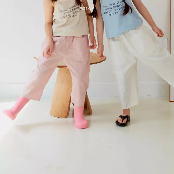 Weekly - Korean Children Fashion - #fashionkids - Mook Linen Pants - 10