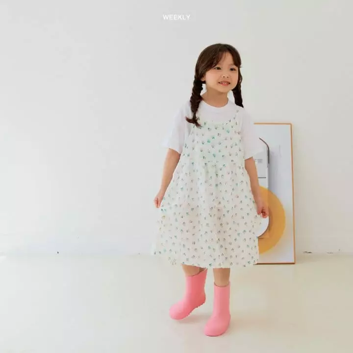 Weekly - Korean Children Fashion - #kidsshorts - Shasha String One-piece - 2