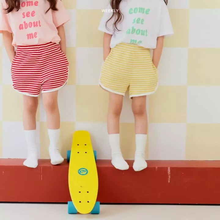 Weekly - Korean Children Fashion - #kidsshorts - Candy Waffle Shorts - 10
