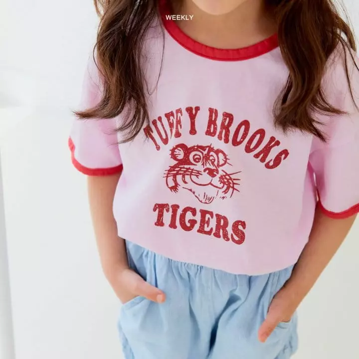 Weekly - Korean Children Fashion - #kidsstore - Tiger Tee - 6