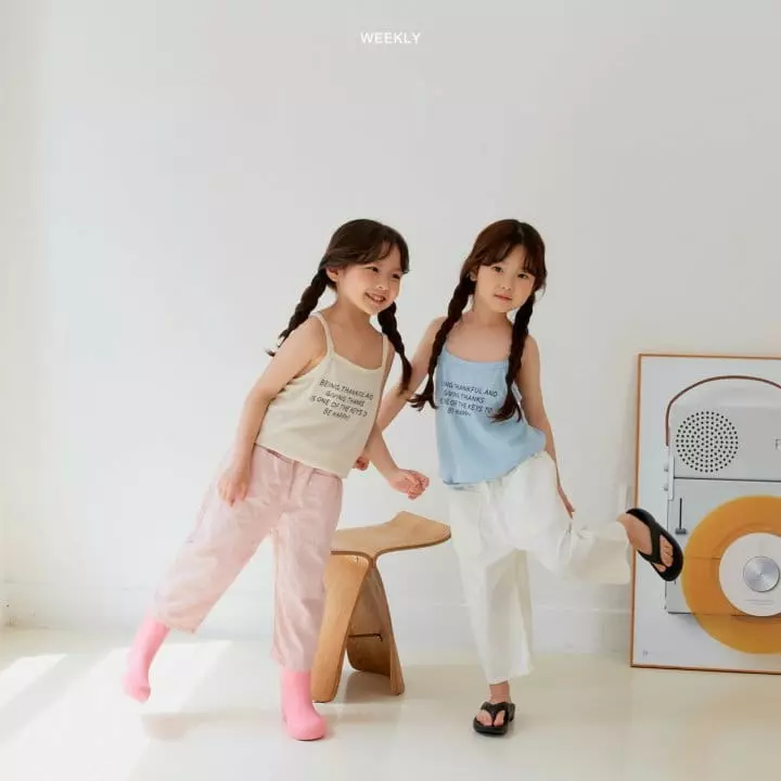 Weekly - Korean Children Fashion - #kidsstore - Mook Linen Pants - 12