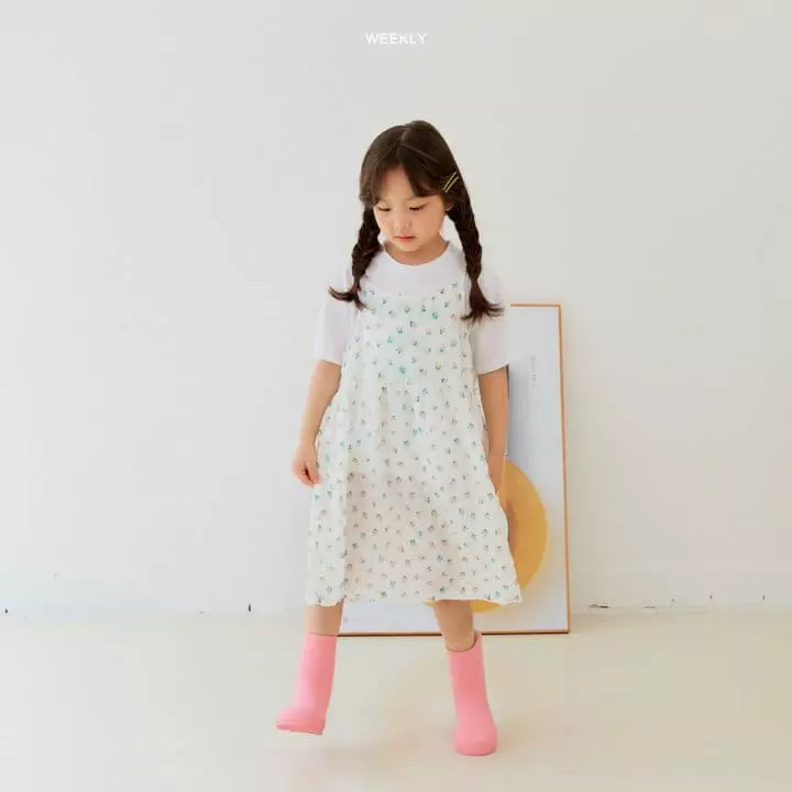 Weekly - Korean Children Fashion - #kidsstore - Shasha String One-piece - 4