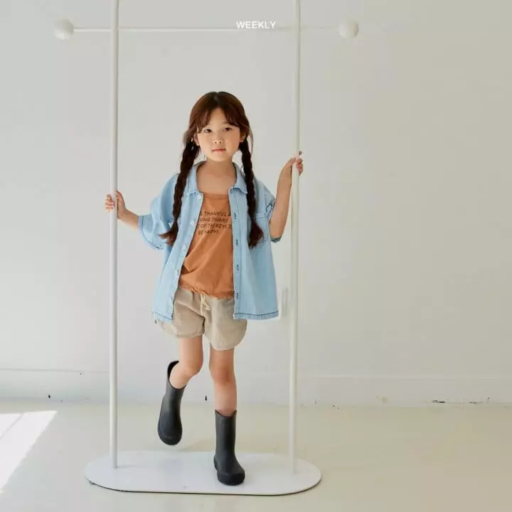 Weekly - Korean Children Fashion - #kidzfashiontrend - Moi Linen Shorts - 8