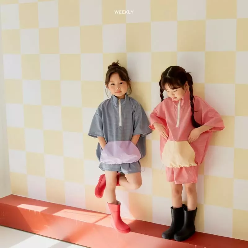 Weekly - Korean Children Fashion - #kidzfashiontrend - Well Chis Anorak Top Bottom Set - 7