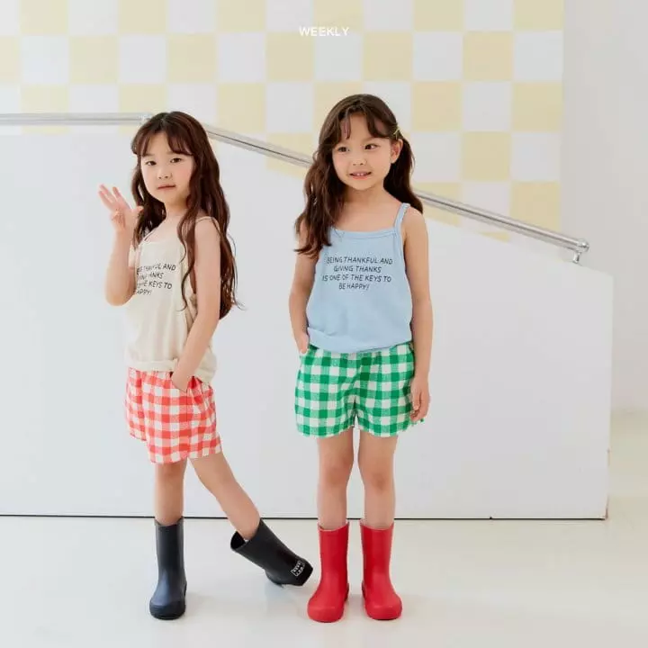Weekly - Korean Children Fashion - #littlefashionista - Check Check Pants - 2