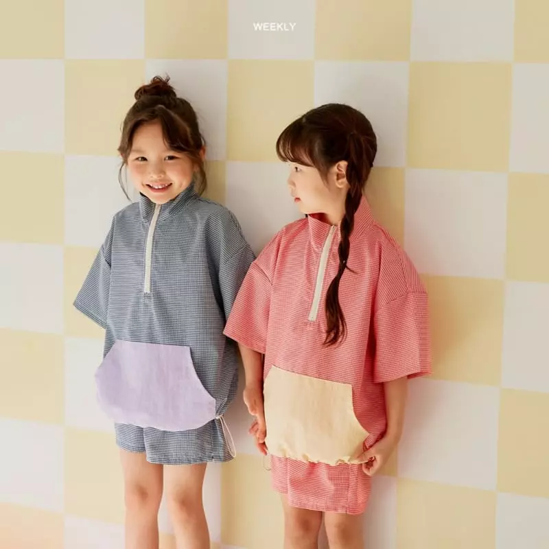 Weekly - Korean Children Fashion - #littlefashionista - Well Chis Anorak Top Bottom Set - 9