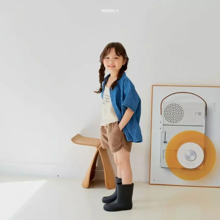 Weekly - Korean Children Fashion - #magicofchildhood - Moi Linen Shorts - 11