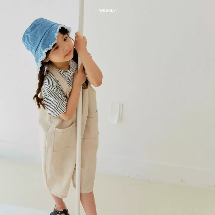 Weekly - Korean Children Fashion - #minifashionista - Ban Ban Linen Overalss - 7