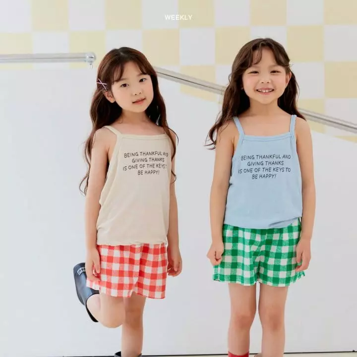 Weekly - Korean Children Fashion - #magicofchildhood - Check Check Pants - 4