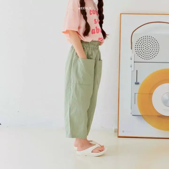 Weekly - Korean Children Fashion - #minifashionista - Mook Linen Pants - 3