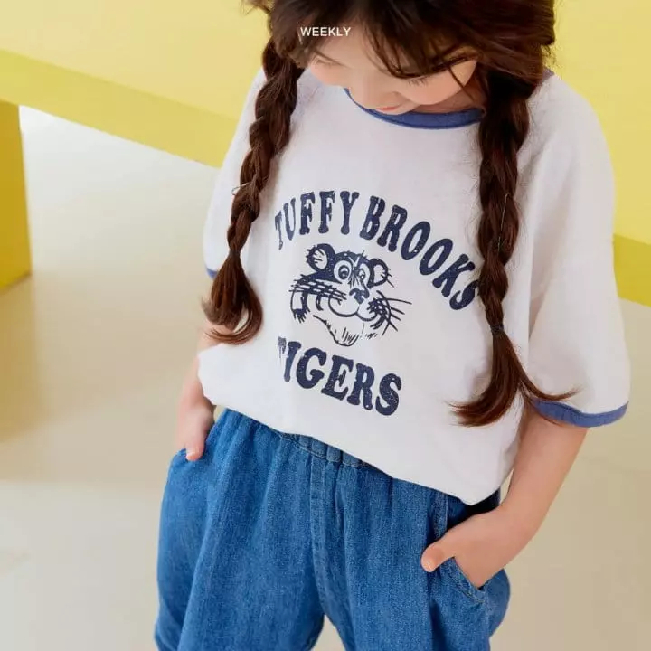 Weekly - Korean Children Fashion - #prettylittlegirls - Tiger Tee - 12