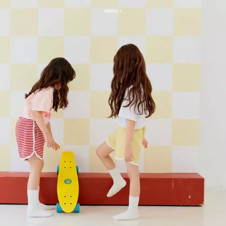 Weekly - Korean Children Fashion - #prettylittlegirls - Candy Waffle Shorts - 3