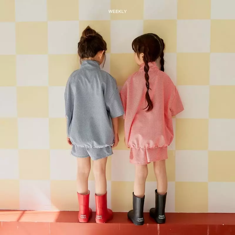 Weekly - Korean Children Fashion - #prettylittlegirls - Well Chis Anorak Top Bottom Set - 12