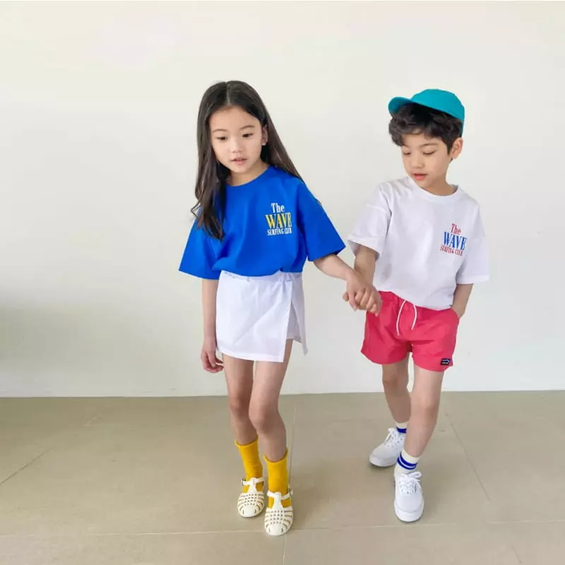 Witty Boy - Korean Children Fashion - #childofig - Wave Tee