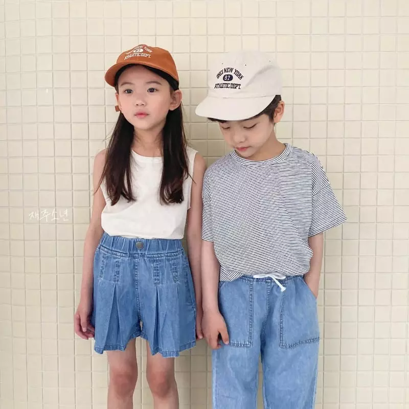 Witty Boy - Korean Children Fashion - #prettylittlegirls - Harni Jeans - 4