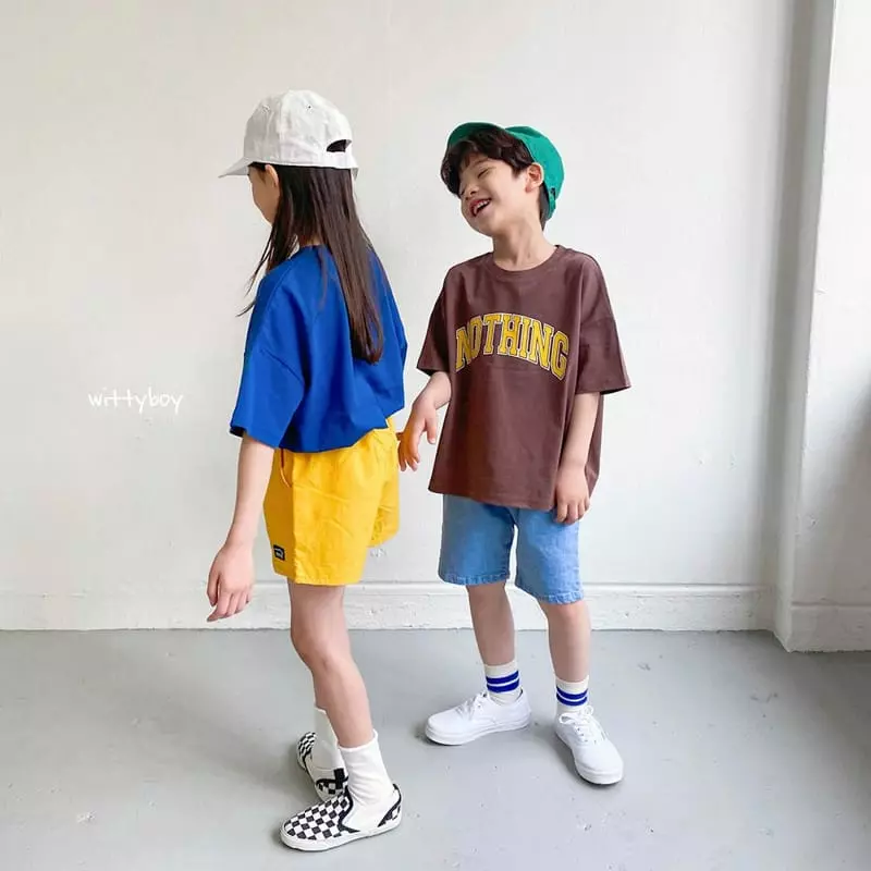 Witty Boy - Korean Children Fashion - #childofig - Nothing Tee - 4
