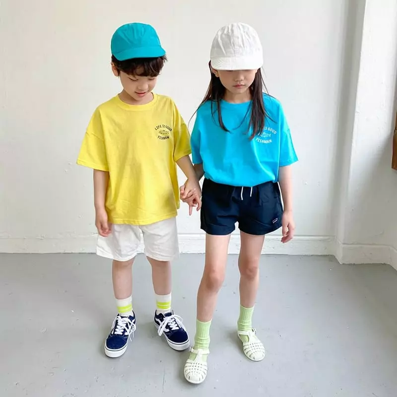 Witty Boy - Korean Children Fashion - #childrensboutique - Fish Men Tee - 7