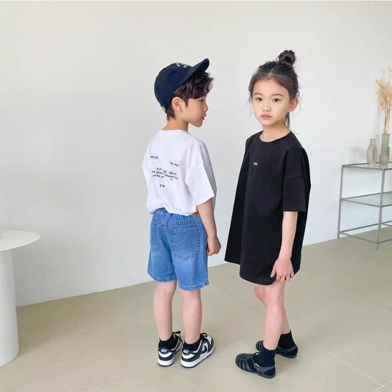 Witty Boy - Korean Children Fashion - #designkidswear - Off Long Tee