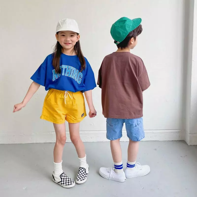 Witty Boy - Korean Children Fashion - #designkidswear - Nothing Tee - 5