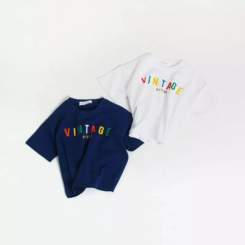 Witty Boy - Korean Children Fashion - #designkidswear - Vintage Tee - 9