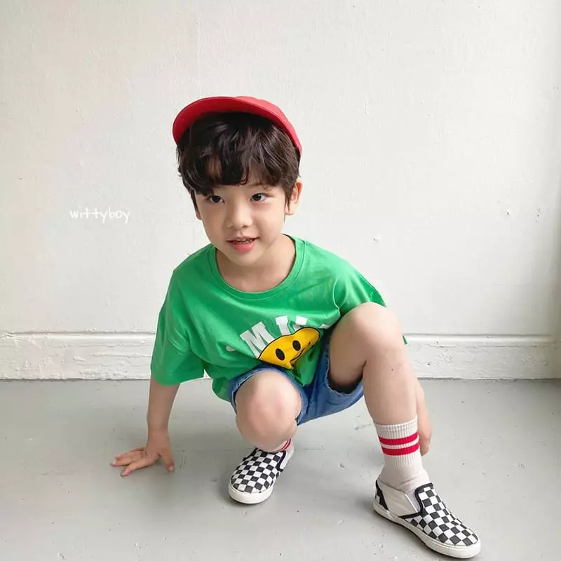 Witty Boy - Korean Children Fashion - #designkidswear - Smile Tee - 7