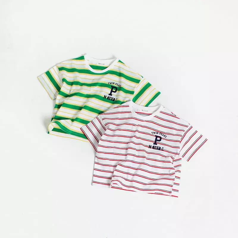 Witty Boy - Korean Children Fashion - #designkidswear - Twin Tee - 9