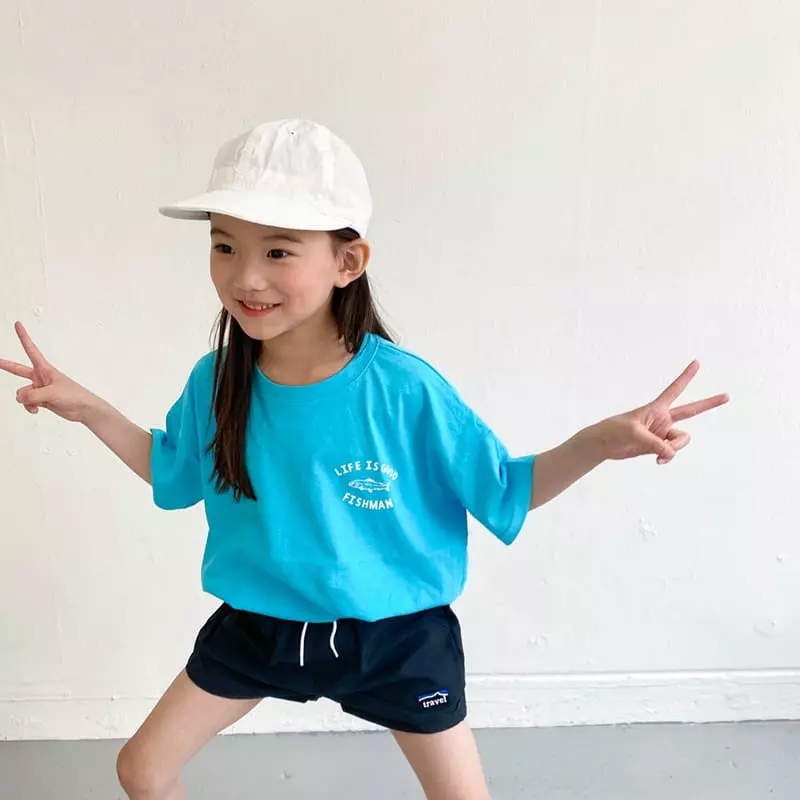 Witty Boy - Korean Children Fashion - #designkidswear - Fish Men Tee - 8