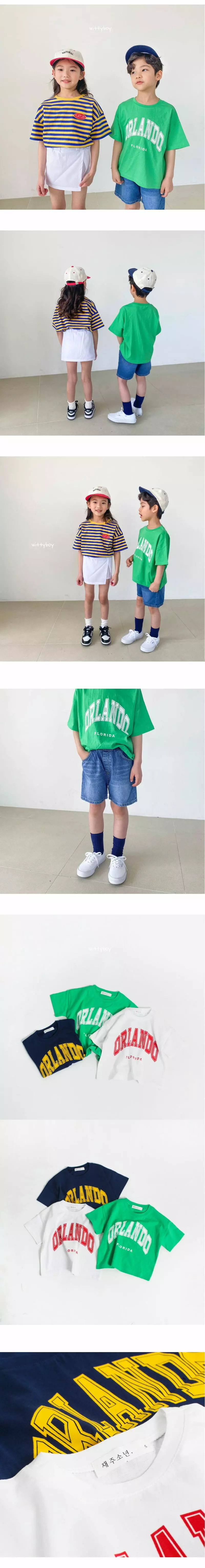 Witty Boy - Korean Children Fashion - #discoveringself - Orlando Tee - 3