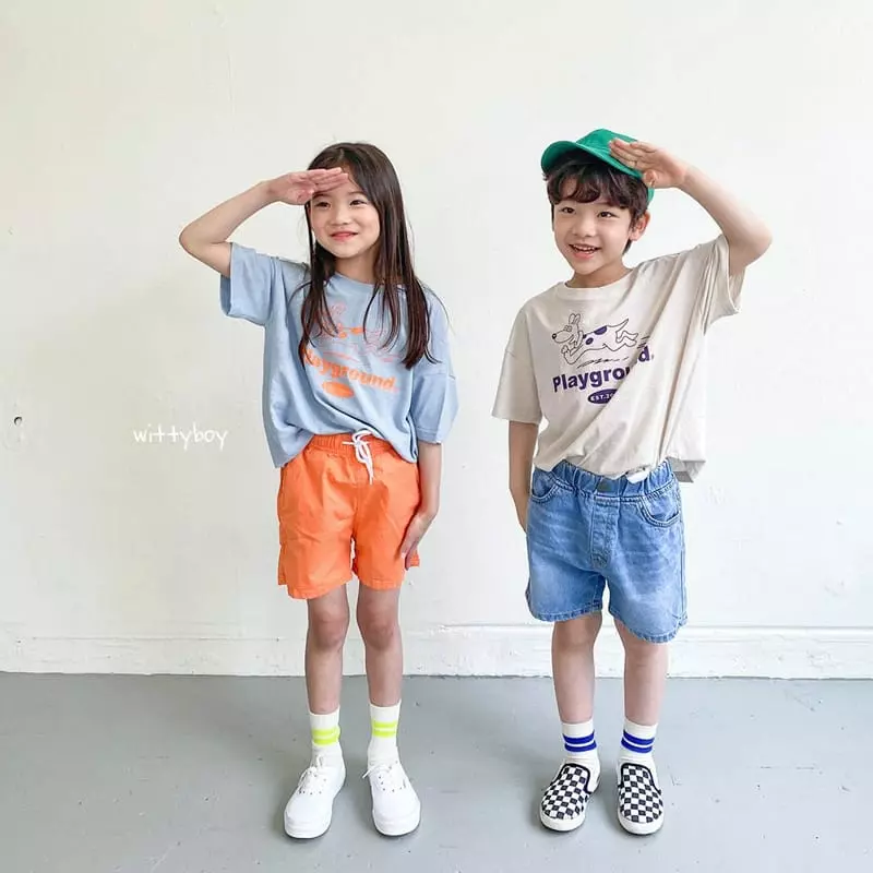 Witty Boy - Korean Children Fashion - #designkidswear - Dogi Tee - 4