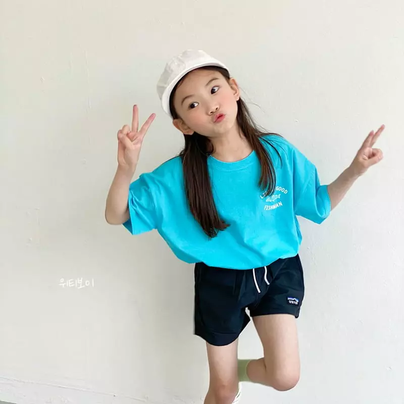 Witty Boy - Korean Children Fashion - #discoveringself - Fish Men Tee - 9