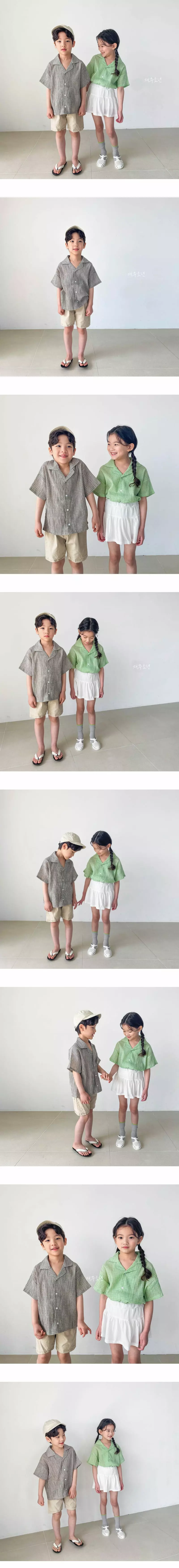 Witty Boy - Korean Children Fashion - #fashionkids - Lilly Check Shirt - 2