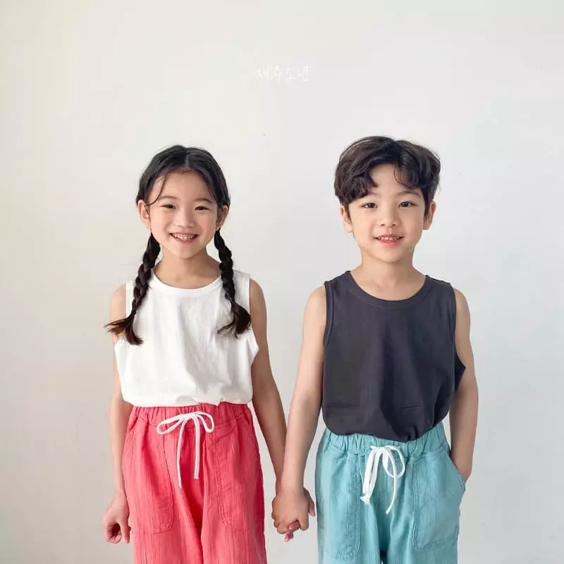 Witty Boy - Korean Children Fashion - #fashionkids - Inner Sleeveless - 9
